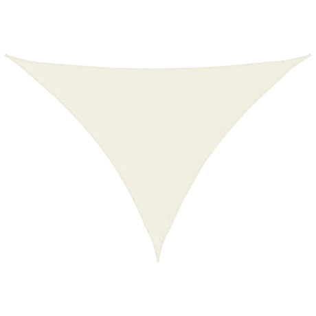 VIDAXL -Markise Dreieck 4x5x6,4 M Oxford Stoff Crème -Colored