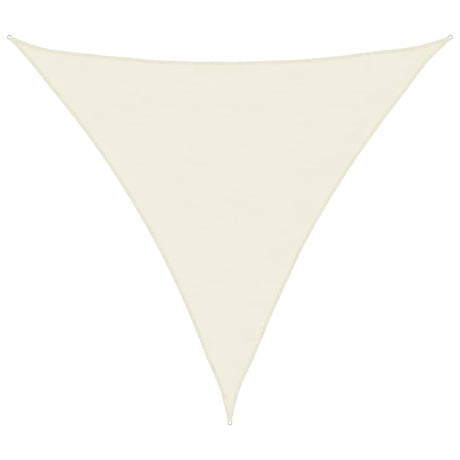 Vidaxl Sunchade Triangular 6x6x6 M Oxford Stoff Crème farbig