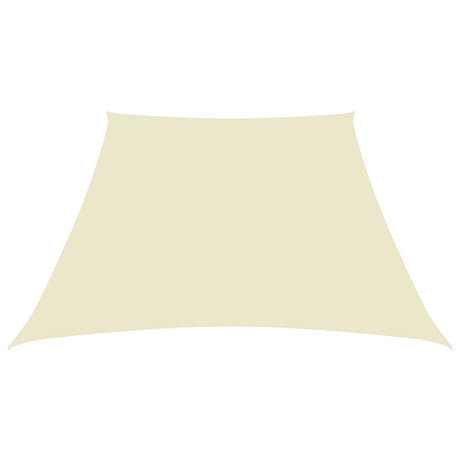 Vidaxl Zonnezeil Trapez 2 4x3 M Oxford Stoffcreme -Colored