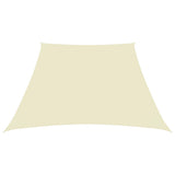 Vidaxl Sunshade Trapez 3 4x3 M Oxford Stoffcreme -gelöscht