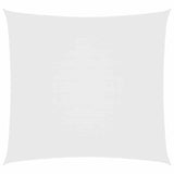 Vidaxl Sunchade Square 6x6 M Oxford Stoff weiß