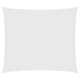 Vidaxl Sonnenschatten rechteckig 2,5 x 3 M. Oxford Stoff weiß