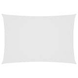 Vidaxl Sonnenschatten rechteckig 2,5 x 4,5 m Oxford Stoff weiß