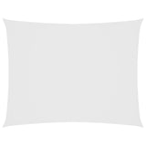 Vidaxl Sonnenschutz Rechteck 3x4 M Oxford Stoff weiß