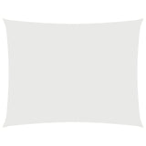 Vidaxl Sonnenschirm Rechteckig 3x6 M Oxford Stoff weiß