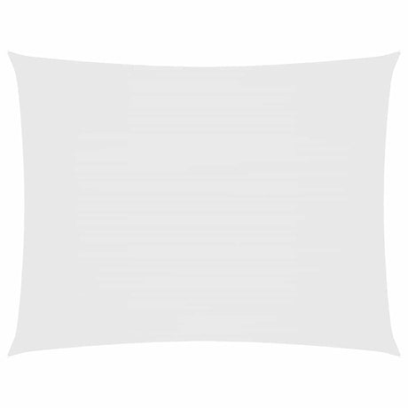 Vidaxl Sonnenschatten rechteckig 3,5 x 5 m Oxford Stoff weiß