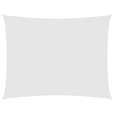 Vidaxl Sonnenschutz Rechteck 5x6 M Oxford Stoff weiß
