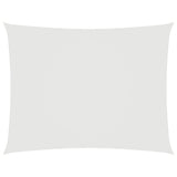 Vidaxl Sonnenschirm Rechteckige 6x7 m Oxford Stoff weiß