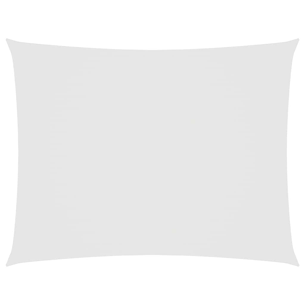 Vidaxx rechteckiger Sonnenschirm 6x7 m Oxford-Stoff weiß