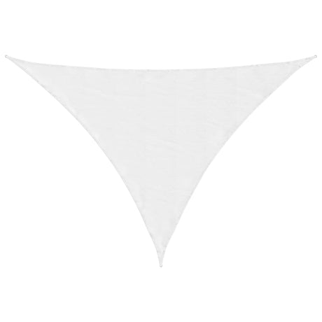 Vidaxl Sonnenschutz Dreieck 3,5x3,5x4,9 M Oxford Stoff weiß