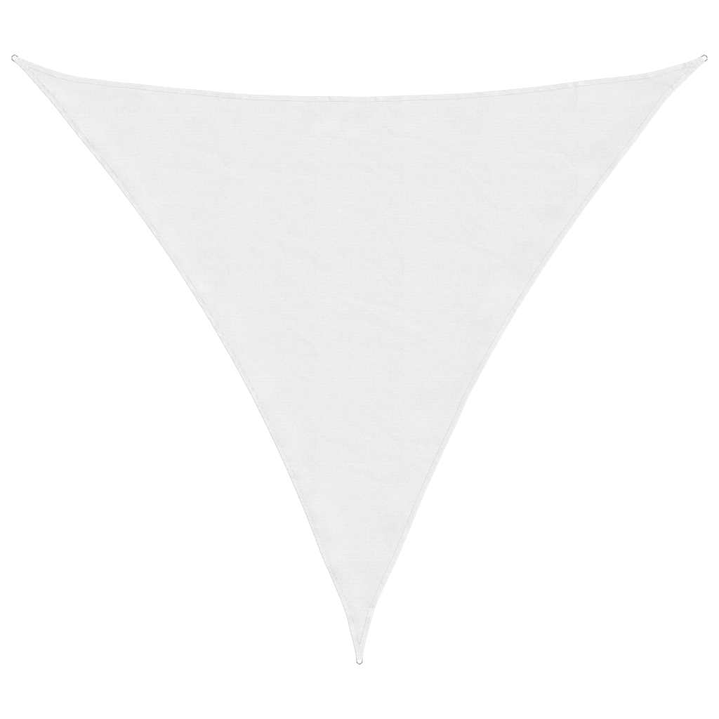 Vidaxl Sunchade Triangular 6x6x6 M Oxford Stoff weiß