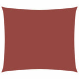 Vidaxl Sonnenschatten rechteckig 2,5 x 3,5 m Oxford Stoff Terrakotta -gelöscht