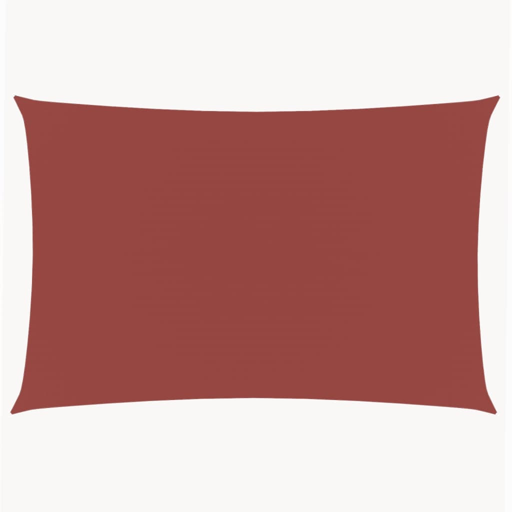 Vidaxl Sonnenschatten Rechteckig 3x6 M Oxford Stoff Terrakotta -Colored