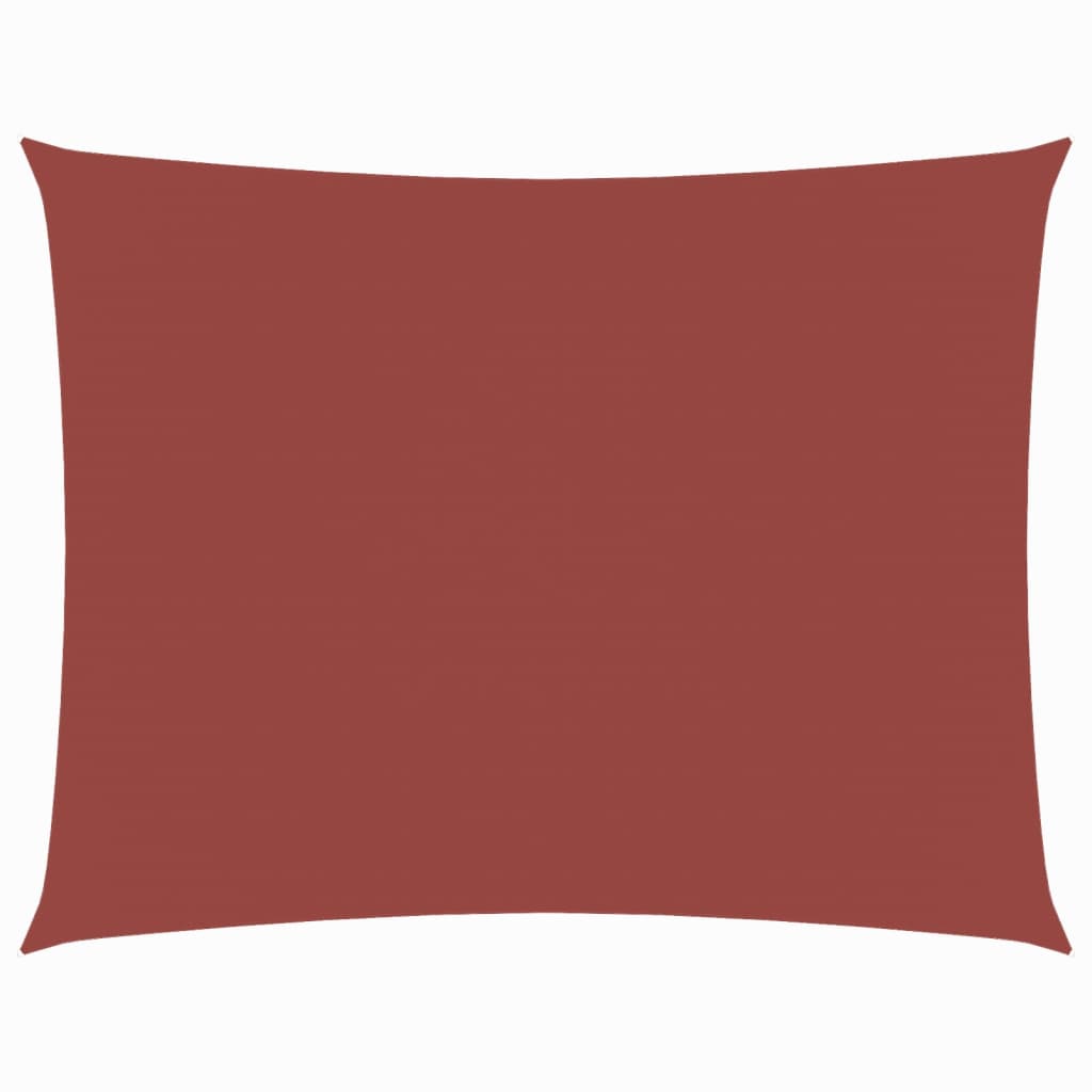 Vidaxl zonnescherm rechthoekig 4x5 m oxford stof terracottakleurig