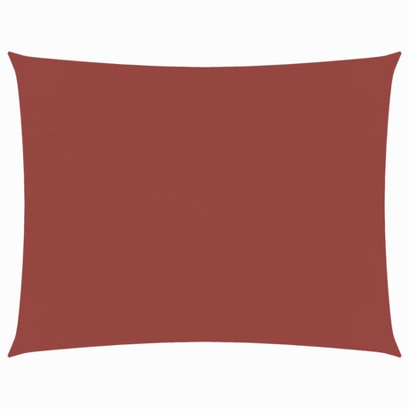 Vidaxl zonnescherm rechthoekig 4x5 m oxford stof terracottakleurig