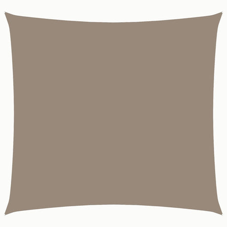 Vidaxl Sunshade Square 5x5 M Oxford Stofftaupe
