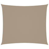VIDAXL Sunshade Rechteck 2x2,5 M Oxford Stofftaupe