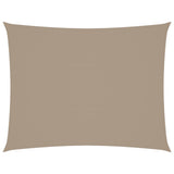 Vidaxl Sonnenschutz Rechteck 2x3,5 M Oxford Stofftaupe