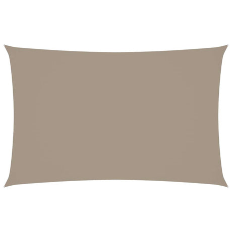 VIDAXL Sunshade Rechteck 2x4,5 M Oxford Stofftaupe