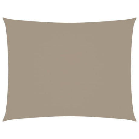VIDAXL Sunshade Rechteck 2,5 x 3,5 M Oxford Stofftaupe