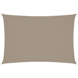 VIDAXL Sunshade Rechteck 2,5 x 4,5 M Oxford Stofftaupe