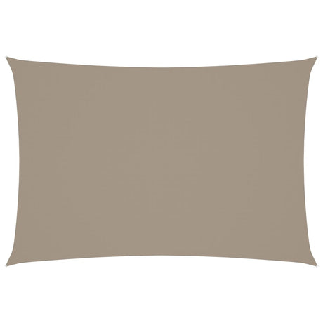 VIDAXL Sunshade Rechteck 2,5 x 4,5 M Oxford Stofftaupe