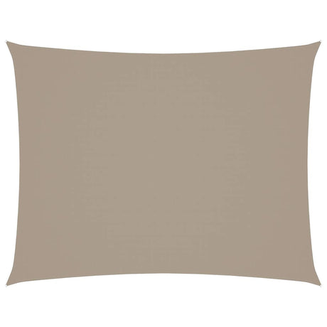 VIDAXL Sunshade Rechteck 3x4,5 M Oxford Stofftaupe