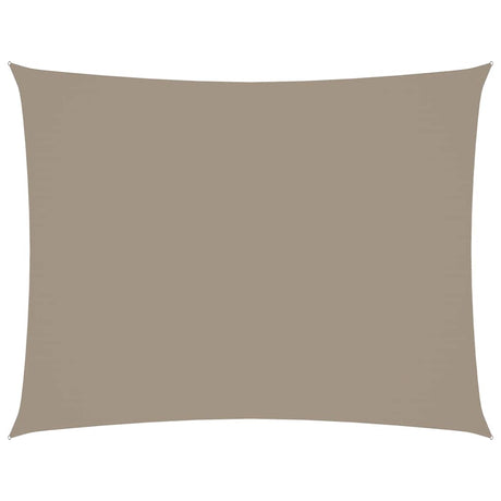 Vidaxx rechteckiger Sonnenschirm 3,5x4,5 m Oxford-Stoff taupe