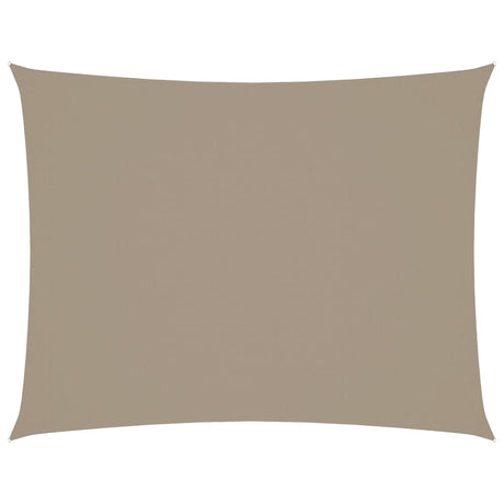 VIDAXL Sunshade Rechteck 3,5 x 5 M. Oxford Stofftaupe