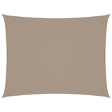 VIDAXL SUNSHAD RECHTANGULUR 4x6 M Oxford Stofftaupe