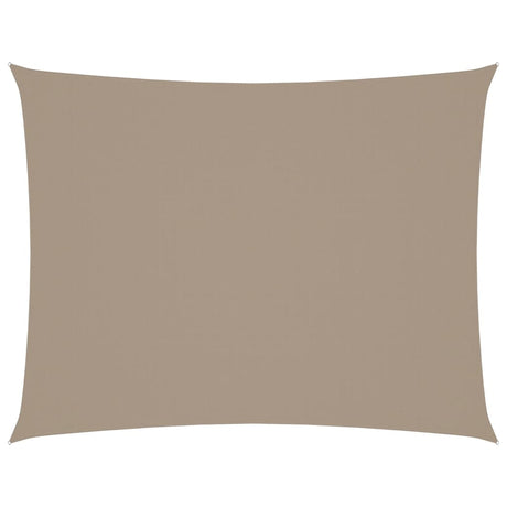 VIDAXL SUNSHAD RECHTANGULUR 4x6 M Oxford Stofftaupe