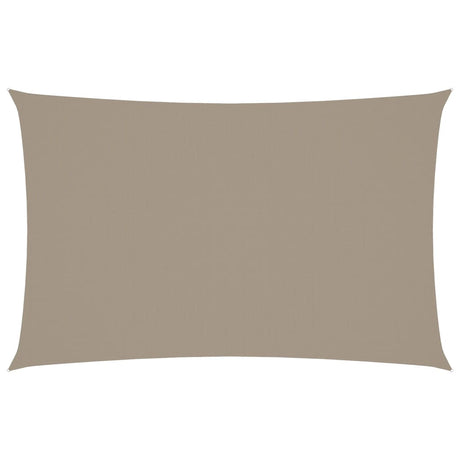 VIDAXL Sunshade Rechteckige 4x7 M Oxford Stofftaupe