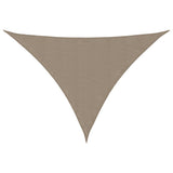 Vidaxl zonnescherm driehoekig 5x7x7 m oxford stof taupe