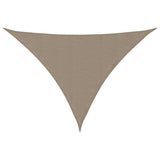 Vidaxl zonnescherm driehoekig 5x5x6 m oxford stof taupe