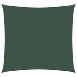 Vidaxl Sonnenschirm Quadrat 3,6x3,6 M Oxford Stoff dunkelgrün