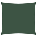 Vidaxl Sonnenschirm Quadrat 4x4 M Oxford Stoff dunkelgrün