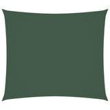 Vidaxl Sonnenschirm Rechteckige 2x2,5 M Oxford Stoff dunkelgrün