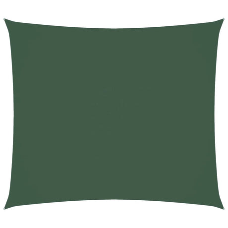 Vidaxl Sonnenschatten rechteckig 2,5 x 3 M. Oxford Stoff dunkelgrün