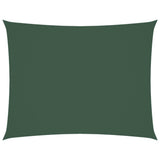Vidaxl Sonnenschatten rechteckig 3,5 x 4,5 m Oxford Stoff dunkelgrün
