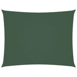 Vidaxl Sonnenschirm Rechteckig 4x6 M Oxford Stoff dunkelgrün