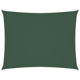 Vidaxl Sonnenschirm Rechteckige 6x7 M Oxford Stoff dunkelgrün