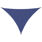Vidaxl zonnescherm driehoekig 3,5x3,5x4,9 m oxford stof blauw