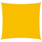 Vidaxl zonnescherm vierkant 2,5x2,5 m oxford stof geel