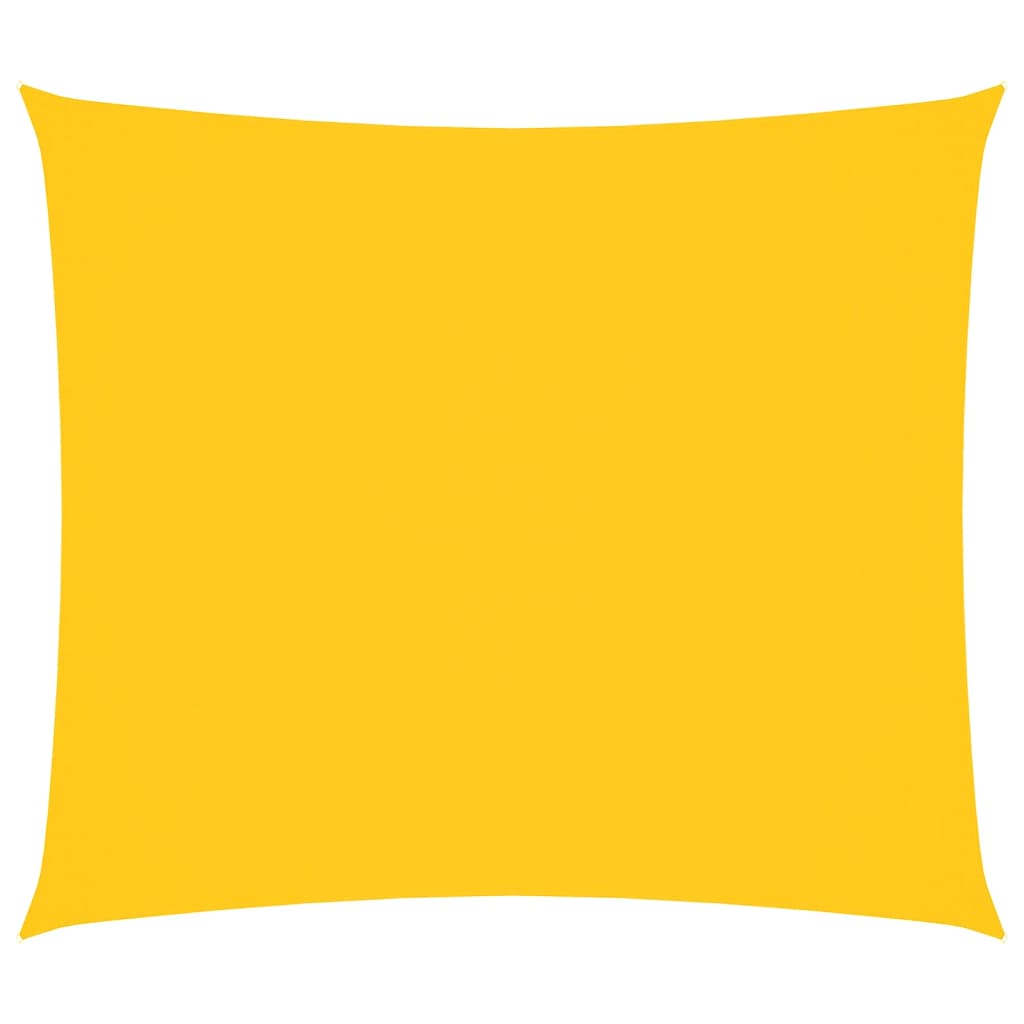Vidaxl zonnescherm rechthoekig 2,5x3 m oxford stof geel