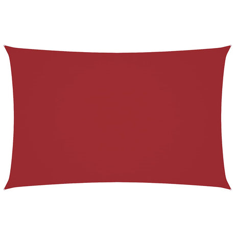 Vidaxl zonnescherm rechthoekig 4x7 m oxford stof rood