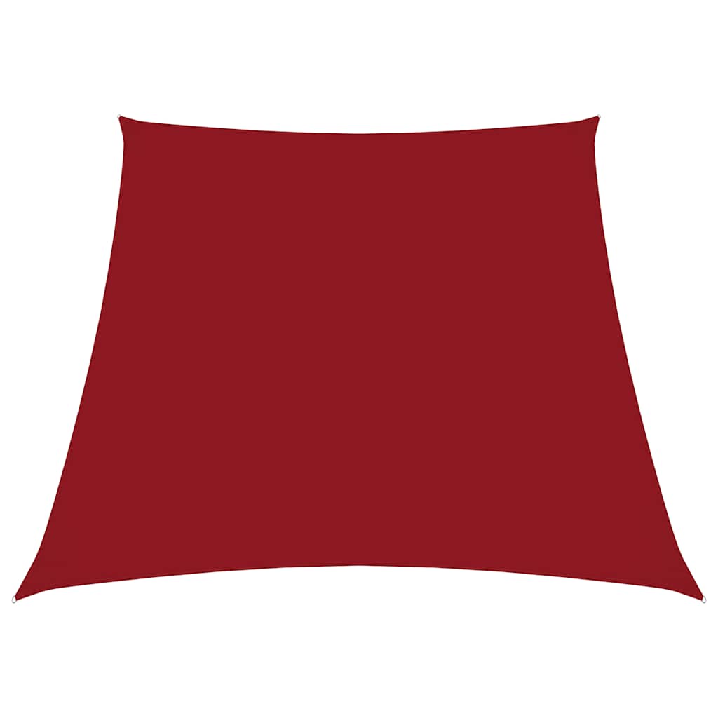 Vidaxl Zonnezeil Trapez 2 4x3 M Oxford Stoff rot