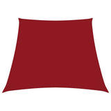 Vidaxl Zonnezeil Trapez 2 4x3 M Oxford Stoff rot