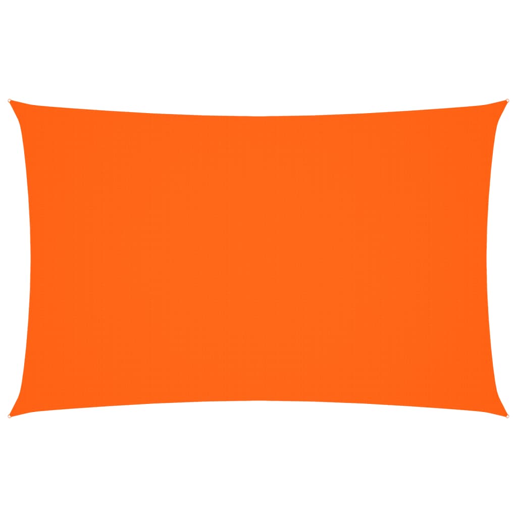 Vidaxl schaduwdoek rechthoekig 2,5x5 m oxford stof oranje