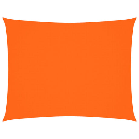 Vidaxl zonnescherm rechthoekig 3,5x4,5 m oxford stof oranje