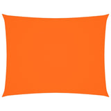Vidaxl zonnescherm rechthoekig 3,5x5 m oxford stof oranje